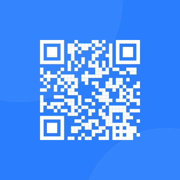 QR code for the frontend mentor website.